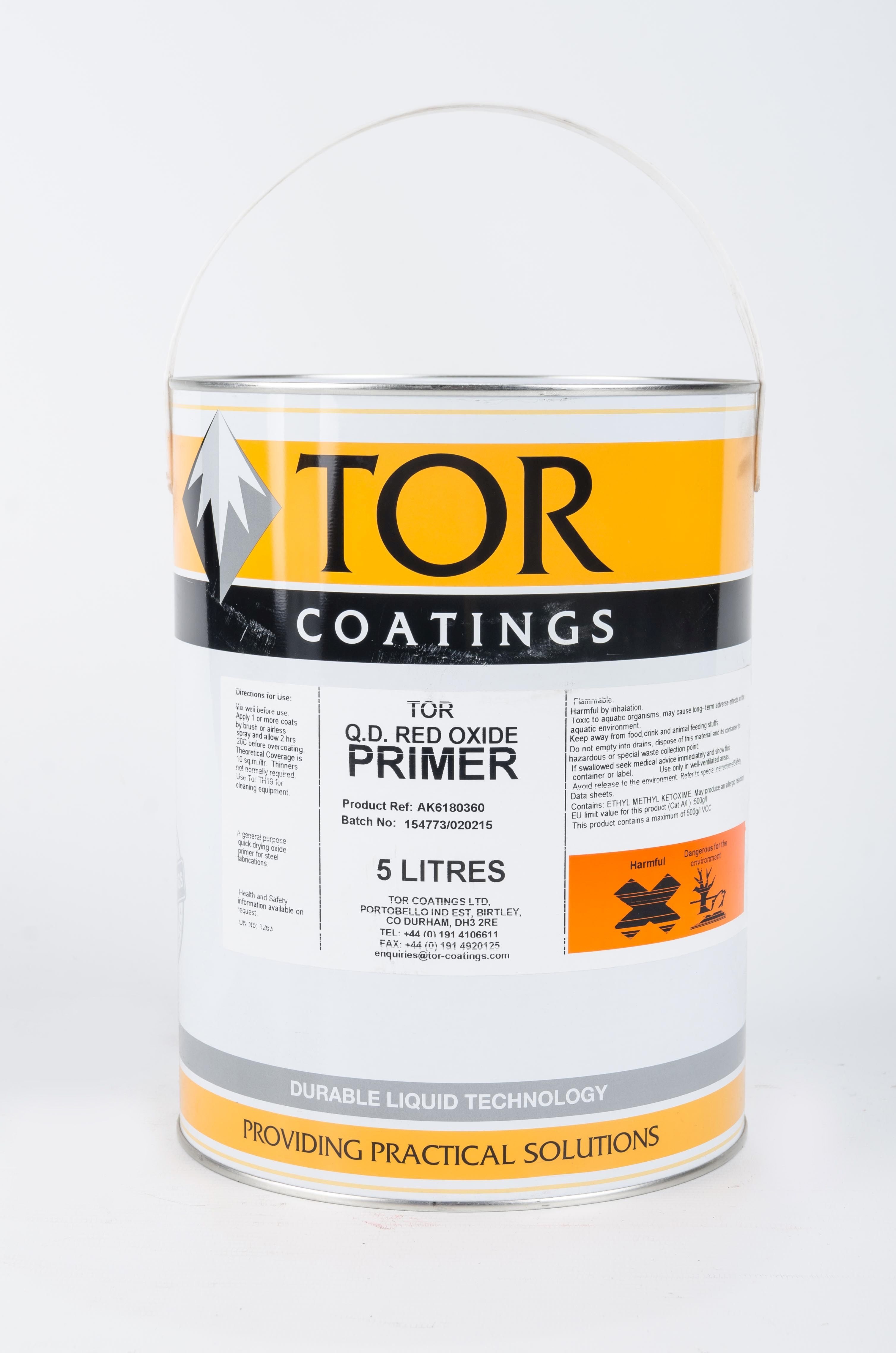 Tor Coatings Red Oxide Primer 5L