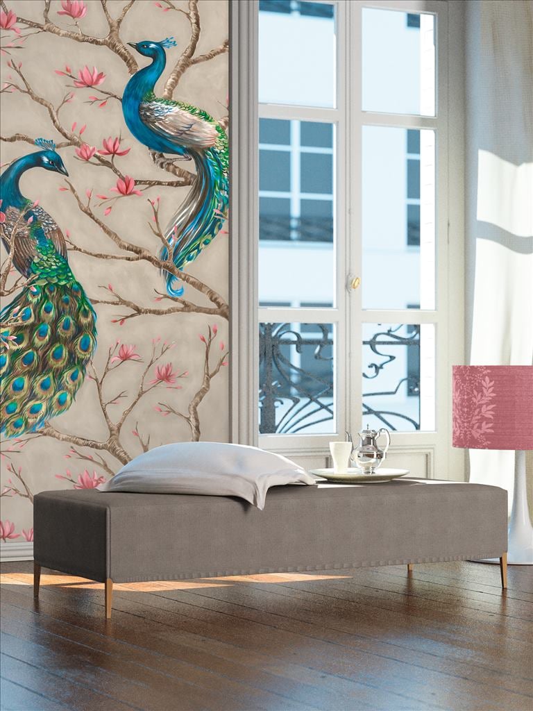Galerie Absolutely Chic Peacock Design Wallpaper