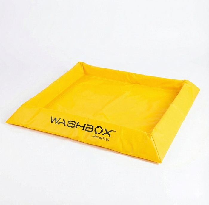 Washbox Containment Bund Yellow Small