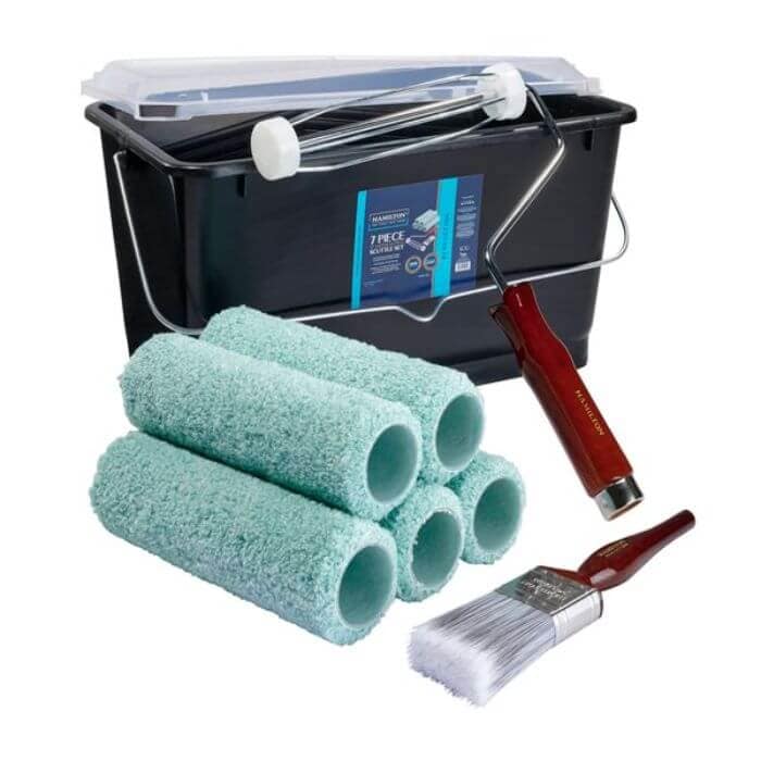 Hamilton Perfection 9IN Med Pile 7 Piece Scuttle Set