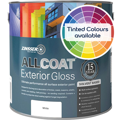 Zinsser Allcoat Exterior Solvent Based Gloss