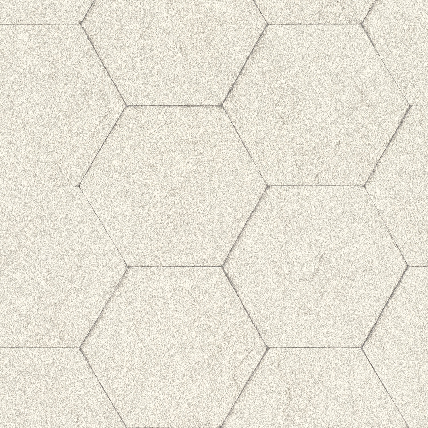 Galerie Exposed - Hexagonal Block Geometric Wallpaper