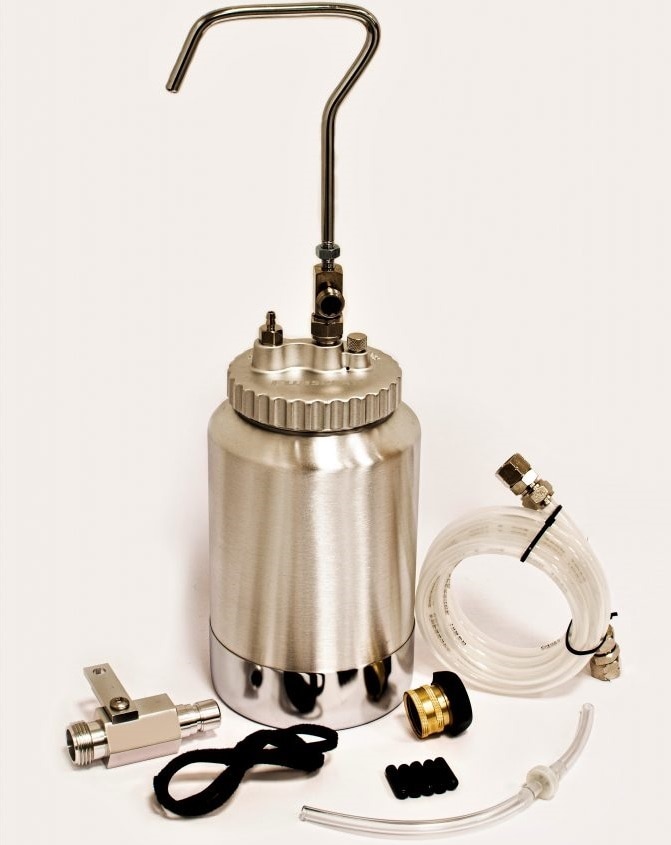 QTech HVLP Pressure Pot Assembly Kit