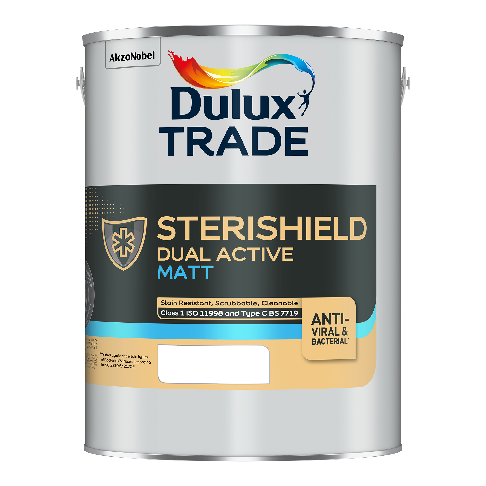 Dulux Trade Sterishield Dual Active Matt