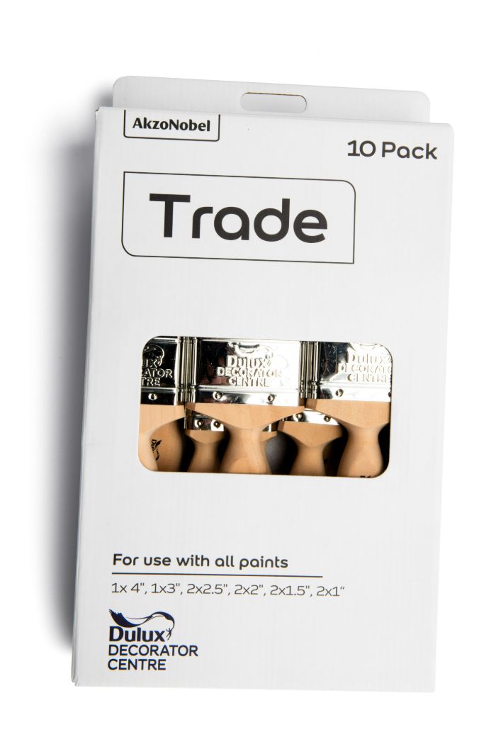 Dulux Decorator Centre Trade Brush FSC 10 Pack