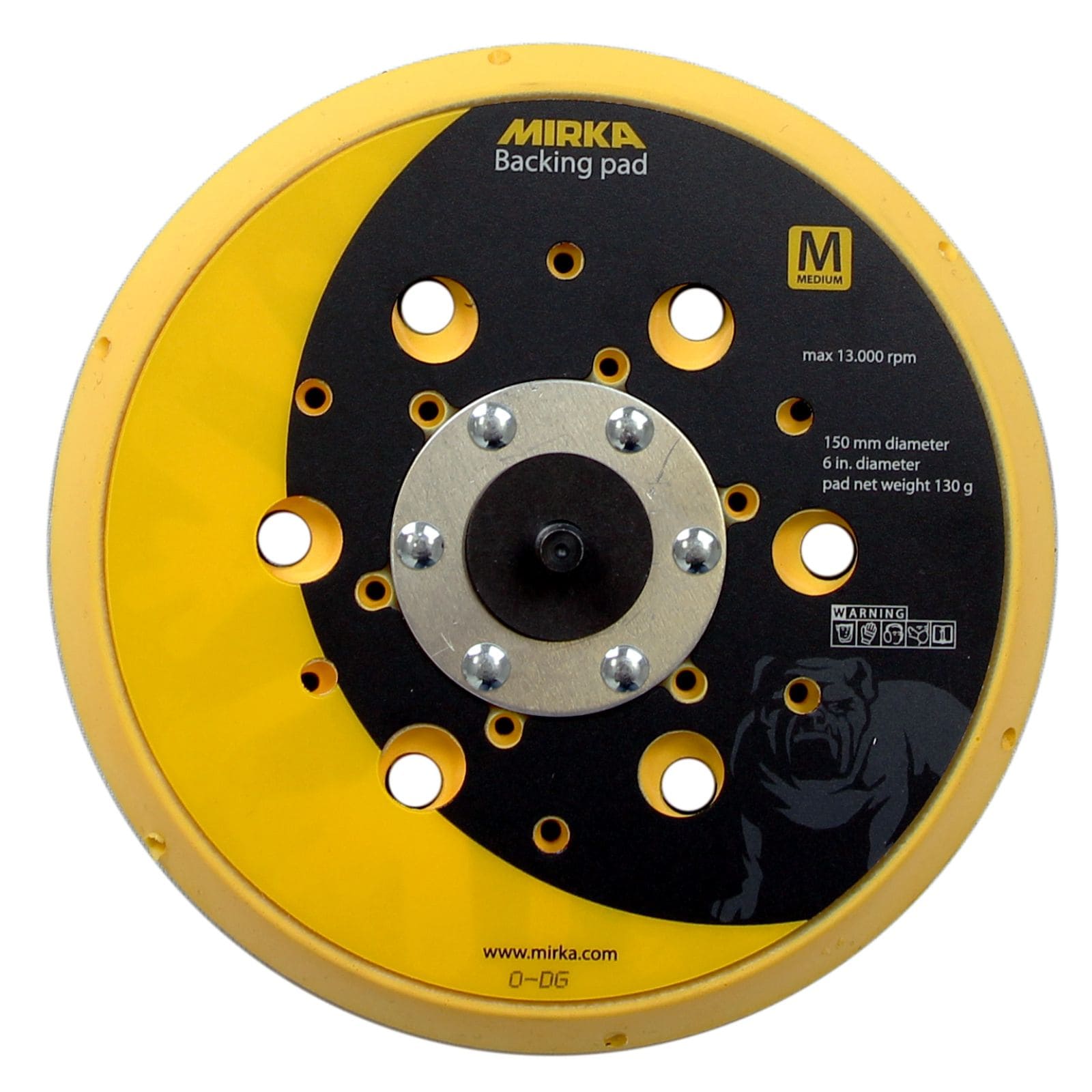 Mirka DEROS/CEROS 150mm Backing Pad 48H Medium