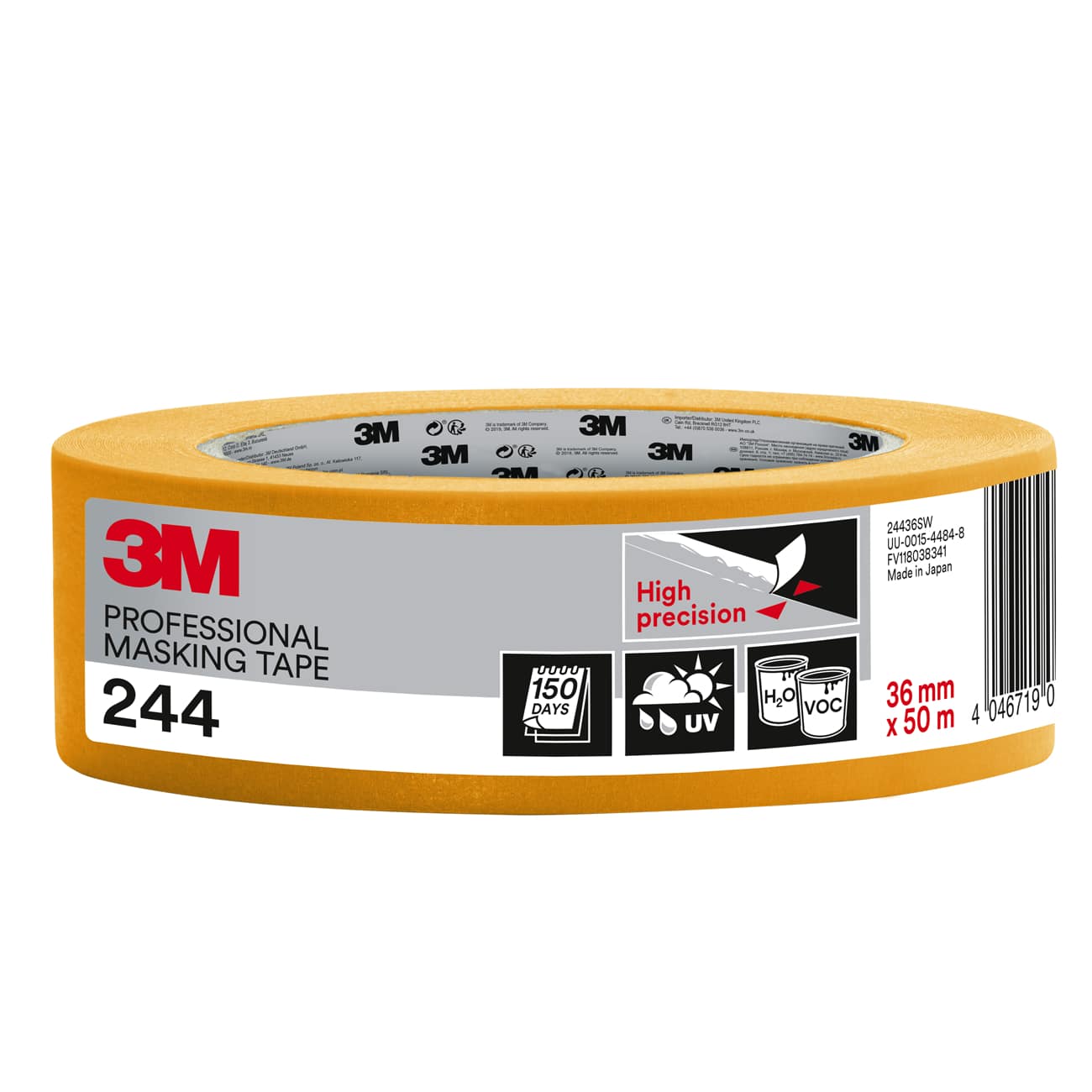 3M 244 Gold High Precision Painter’s Masking Tape