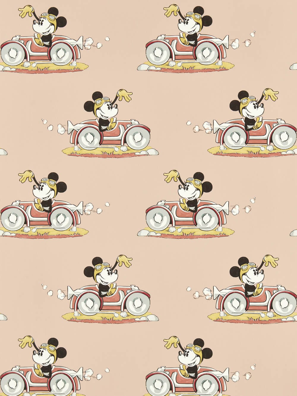 Sanderson x Disney Minnie On The Move Wallpaper