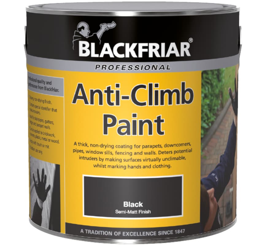 Blackfriar Pro Anti Climb Black 5L