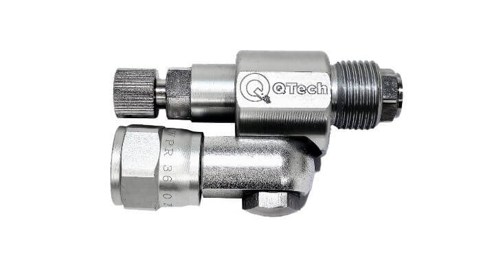 QTech IQ Valve & Swivel 7/8IN MWP 345 Bar / 3600 PSI
