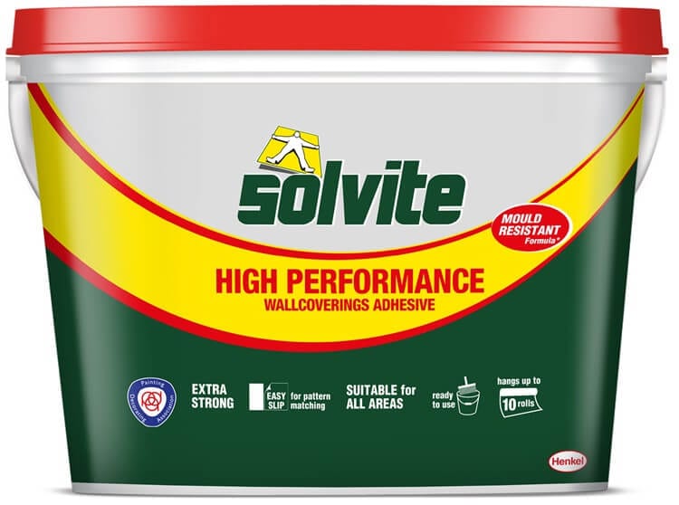 Solvite High Performance Wallpaper Adhesive Ready Mix
