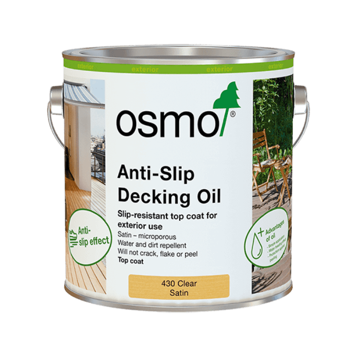 Osmo Anti-Slip Decking Oil 2.5L Clear Price Comparisons | Compare The Build