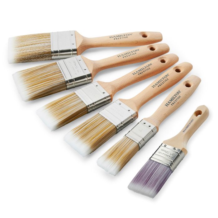 Hamilton Prestige Synthetic Brush - 5 Pack with free 2" cutting-in brush