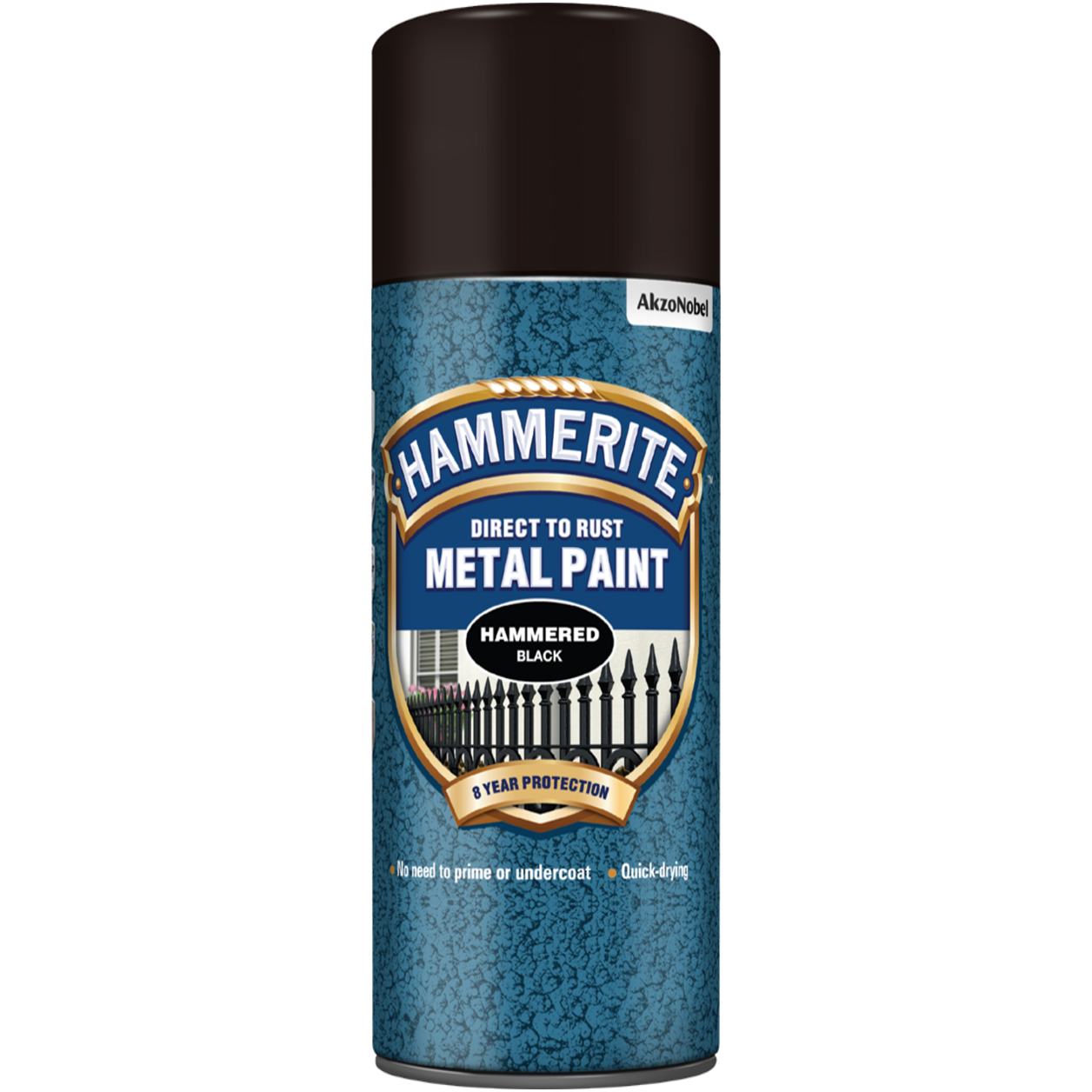 Direct to Rust Metal Paint Aerosol Hammered Finish