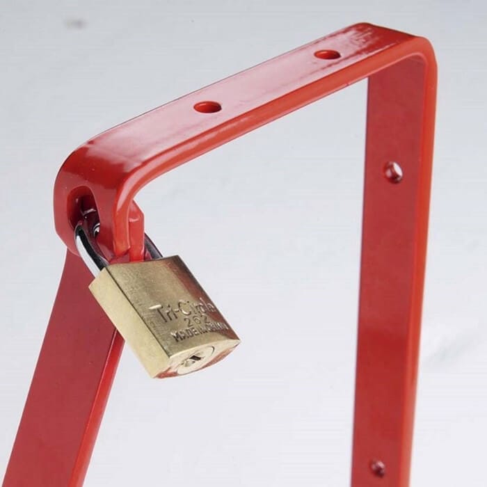 Werner Ladder Lockable Storage Hooks