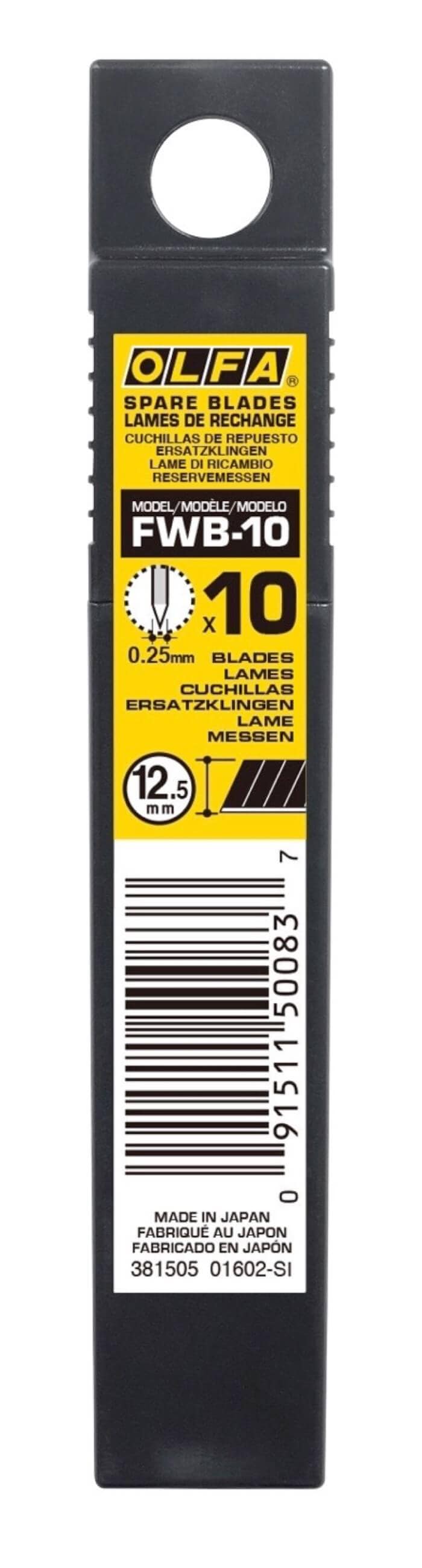 Olfa Excel Black Ultra Sharp Blade 12.5mm