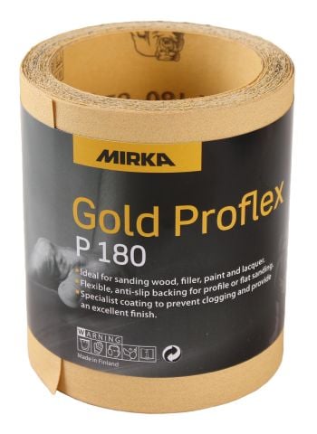 Mirka Gold Proflex Sanding Roll 115mm x 10M