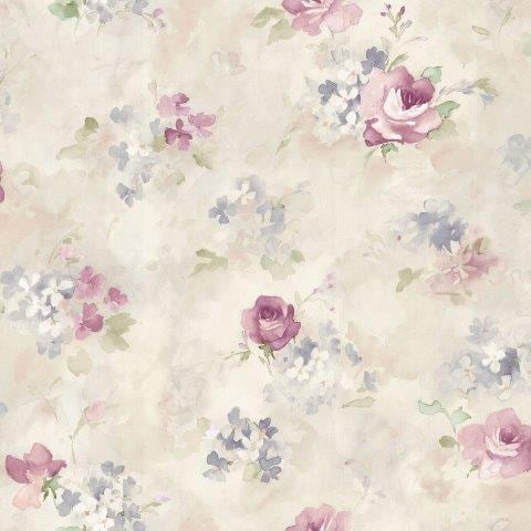 Galerie Abby Rose 4 - Watercolour Flowers Wallpaper
