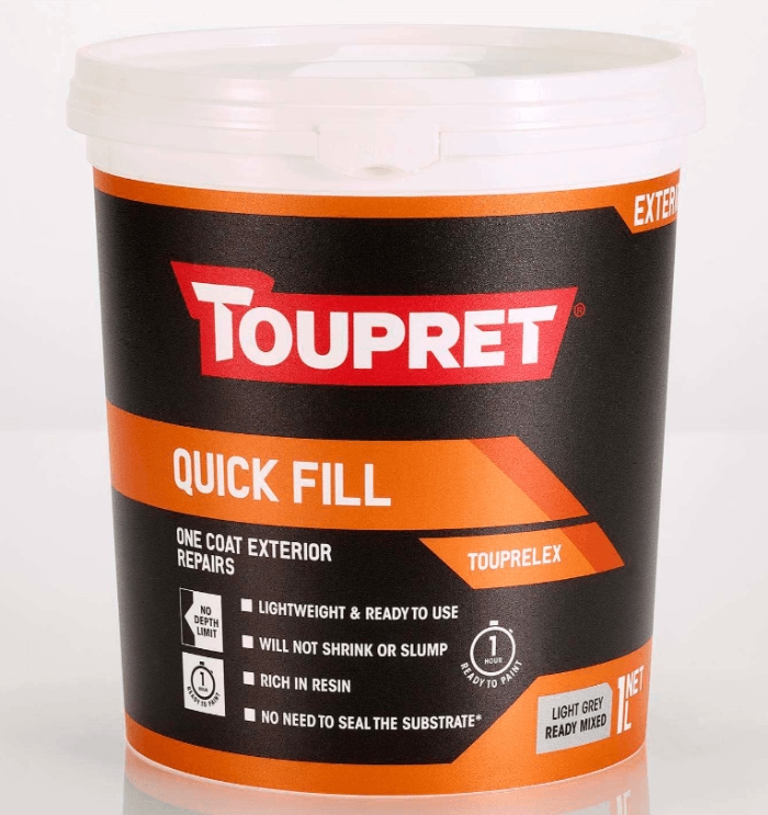 Toupret Quick Fill Exterior 1L