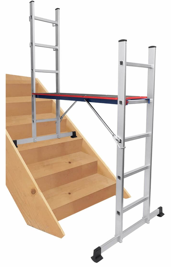 Werner 7101518 Combination Ladder 5 in 1 with Platform