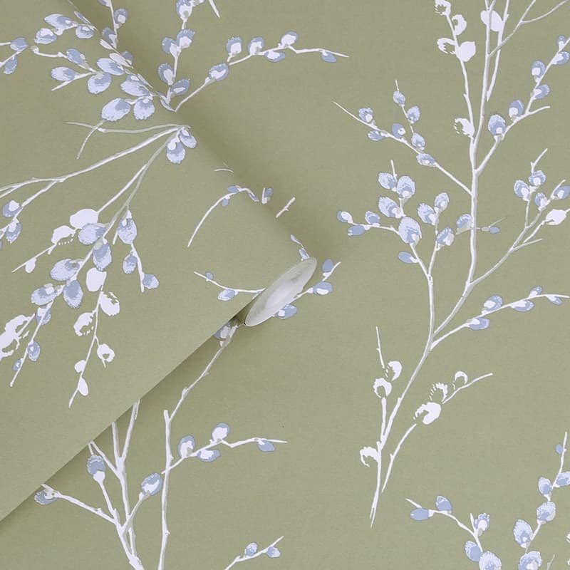 Laura Ashley Pussy Willow Wallpaper