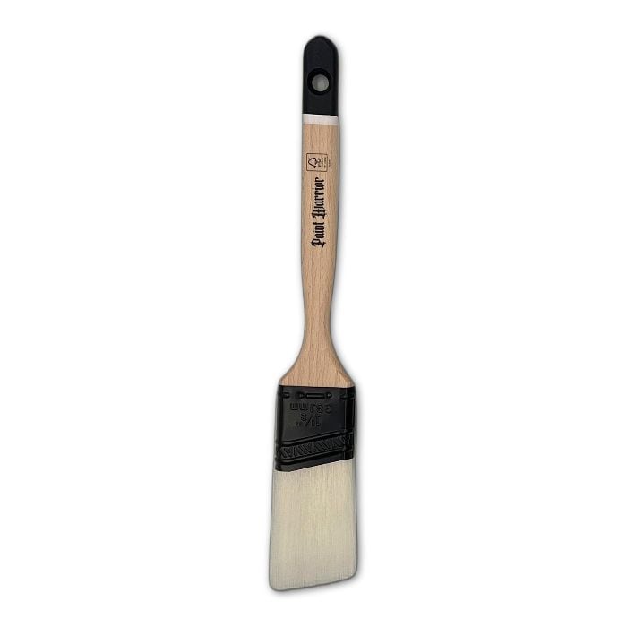 Paint Warrior Badger Long Handle Angled Brush
