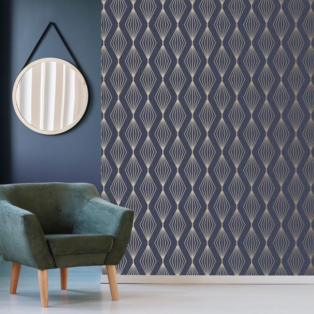 Boutique Marquise Geo Wallpaper