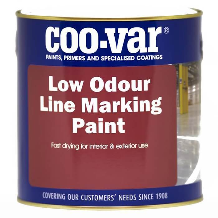 Coo-Var Low Odour Line Marking Paint