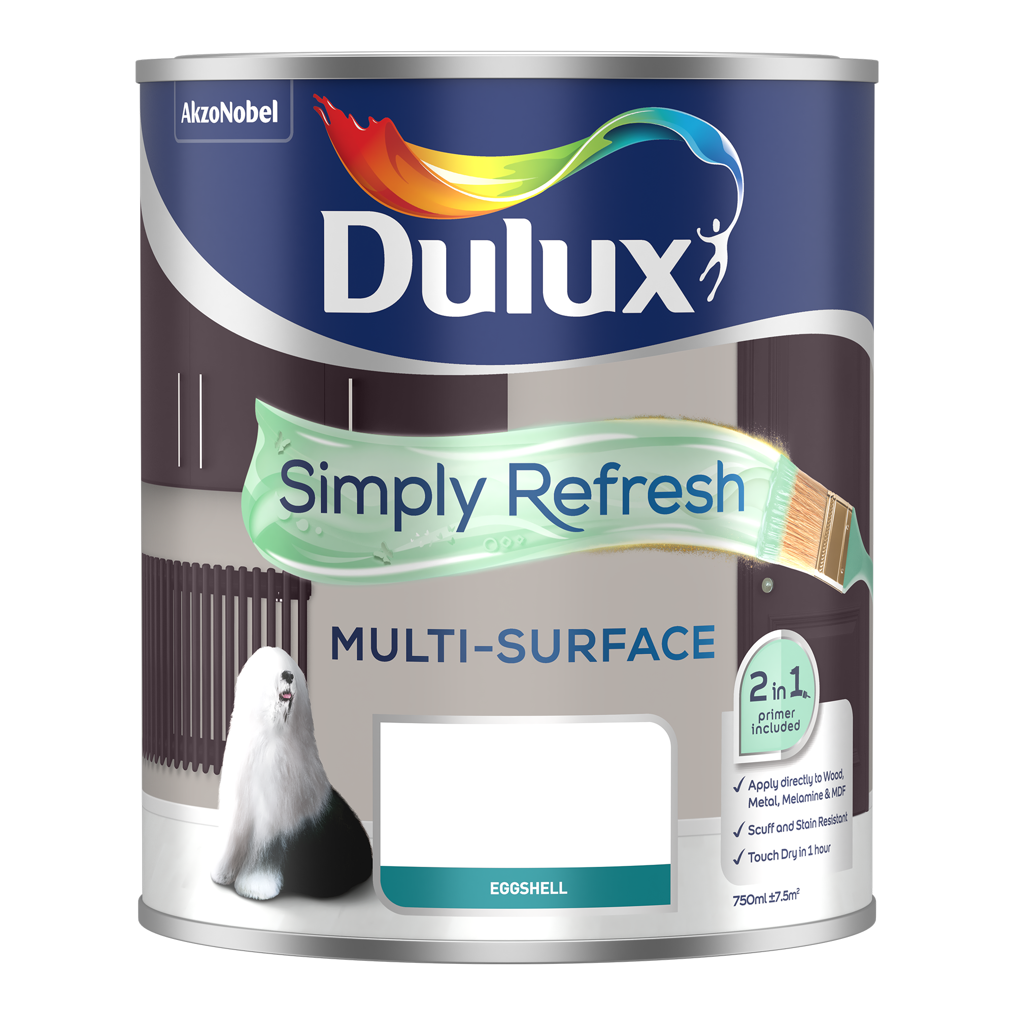 Dulux Simply Refresh Multi Surface Eggshell
