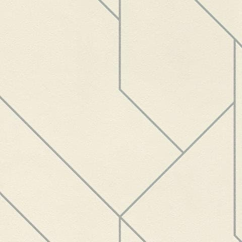 Galerie Exposed - Three Dimensional Pattern Lines Wallpaper