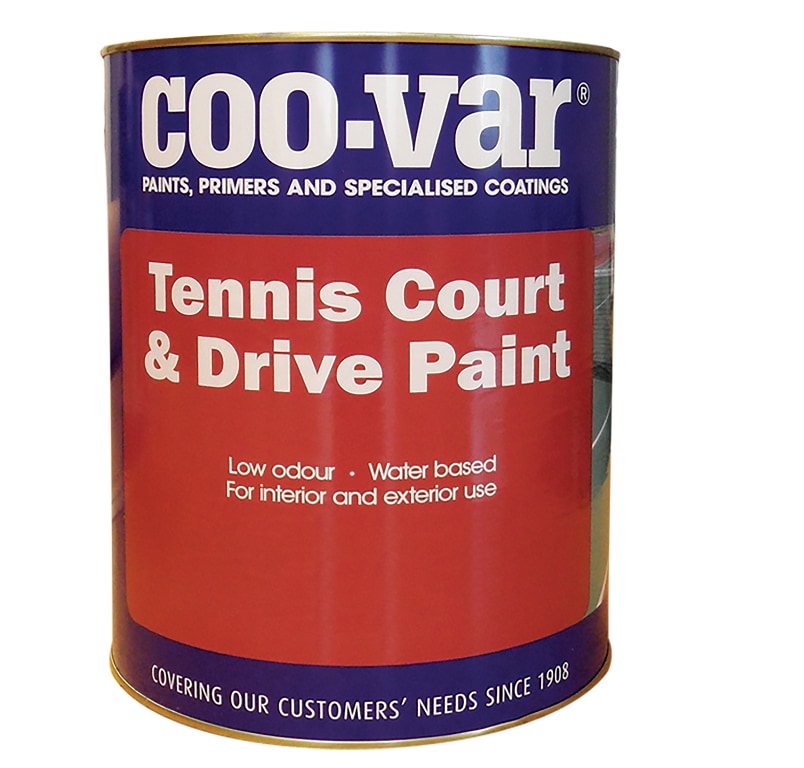 Coo-Var Pro Tennis Court and Drive Paint