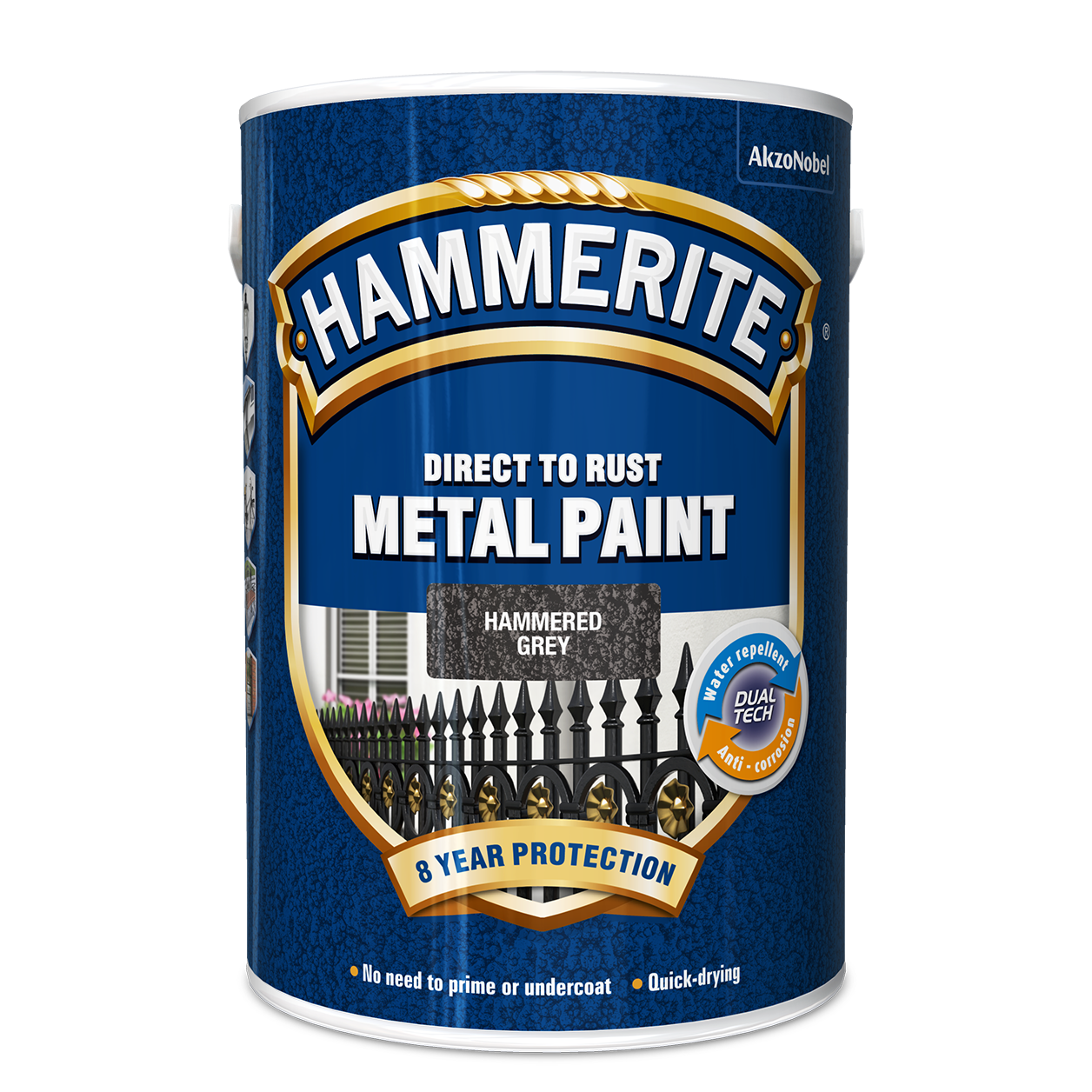 Hammerite Direct To Rust - Hammered
