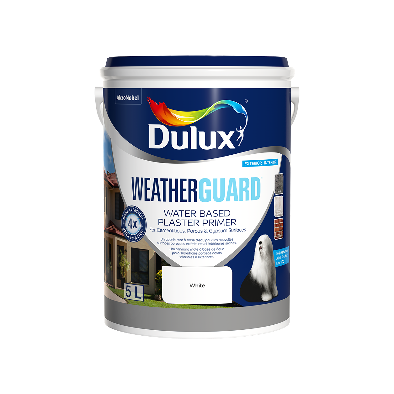 Dulux Weatherguard Water-Based Plaster Primer