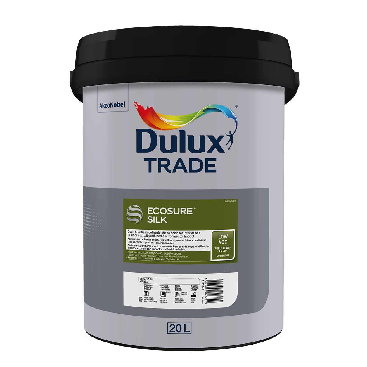 Dulux Trade Ecosure Silk