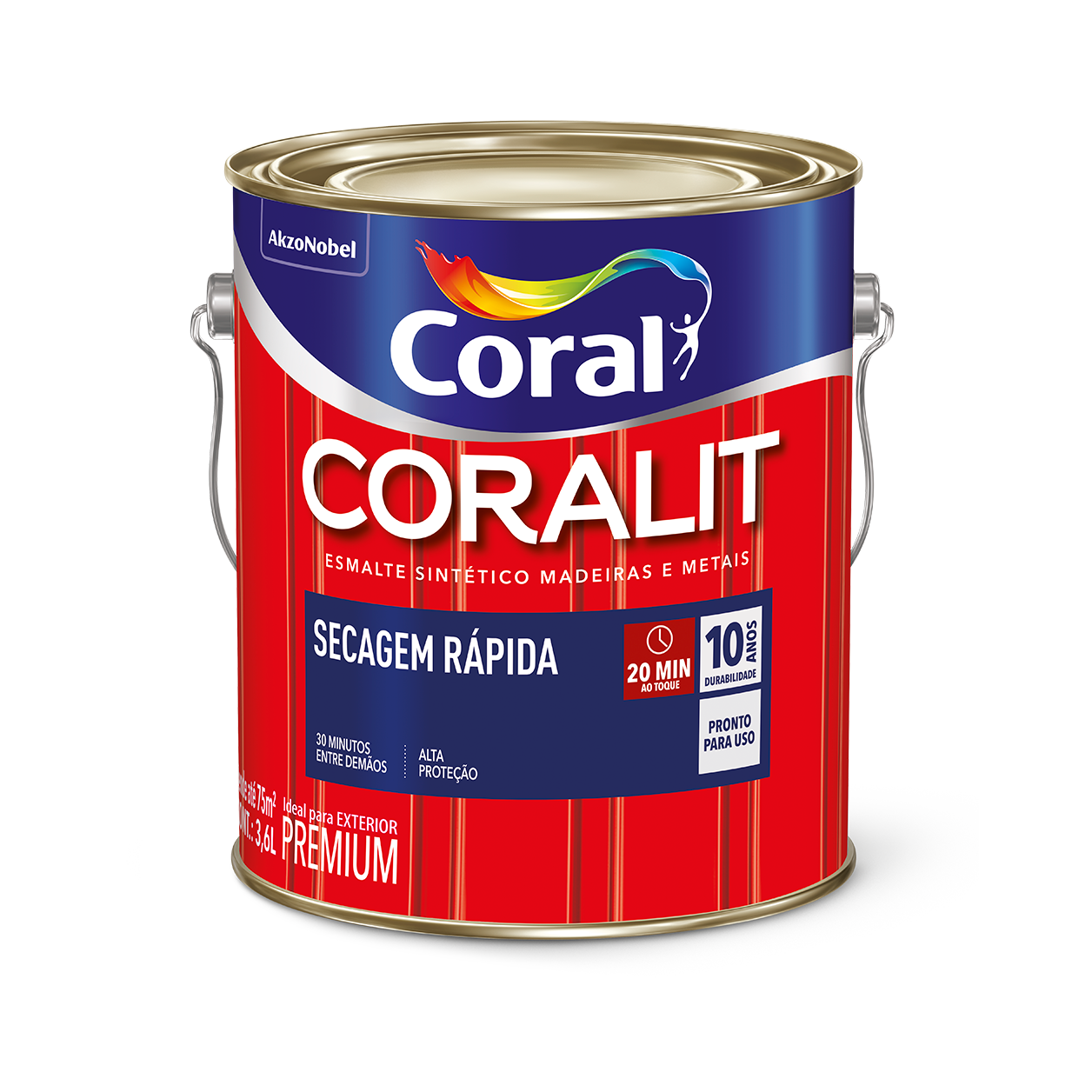 Coralit Secagem Rápida Brilhante