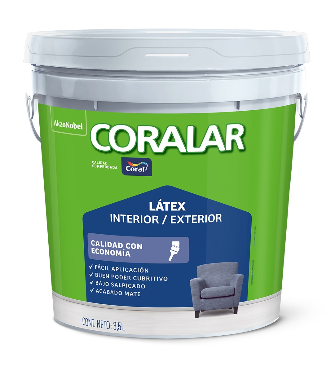 Coralar Látex Interior/Exterior