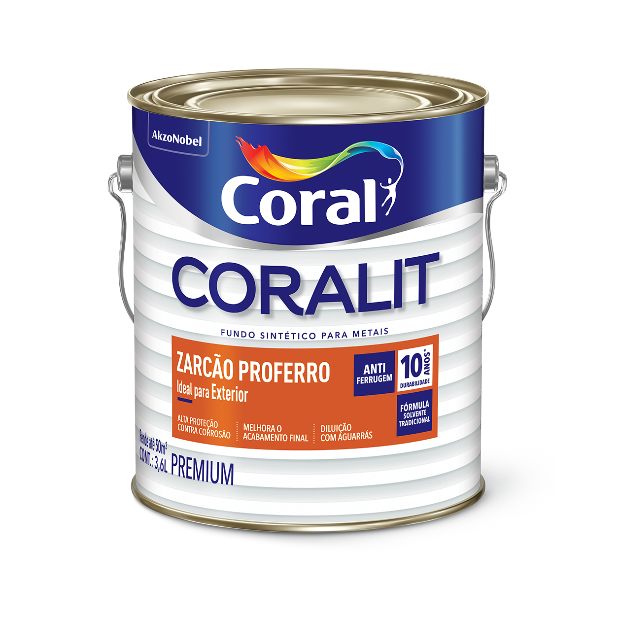 Coralit Fundo Zarcão Proferro