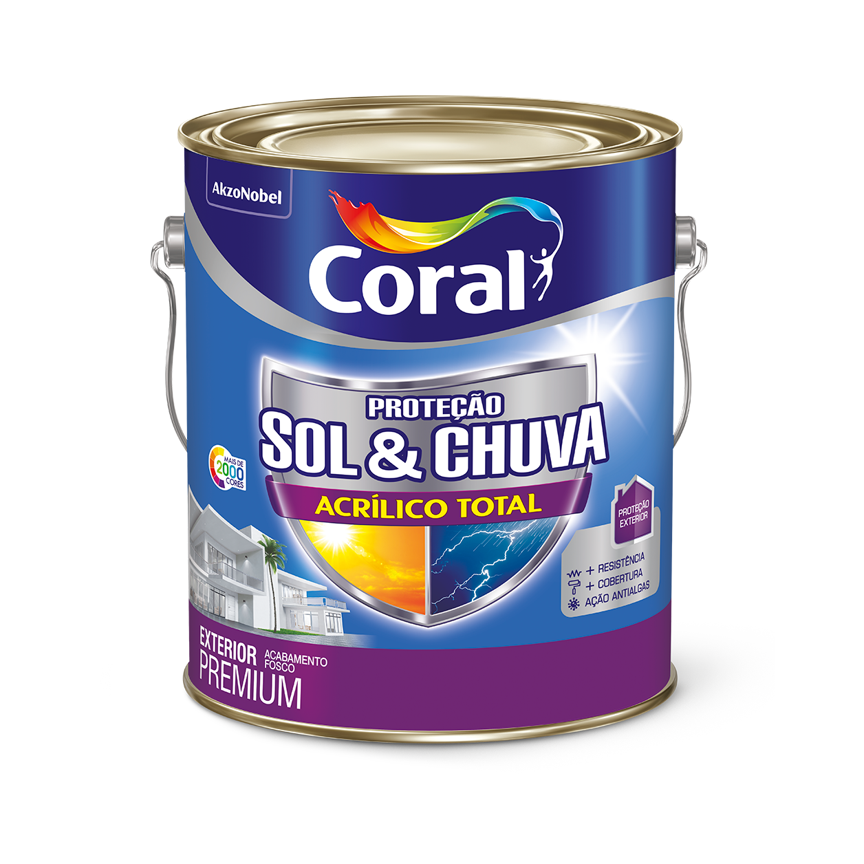 Proteção Sol & Chuva Acrílico Total