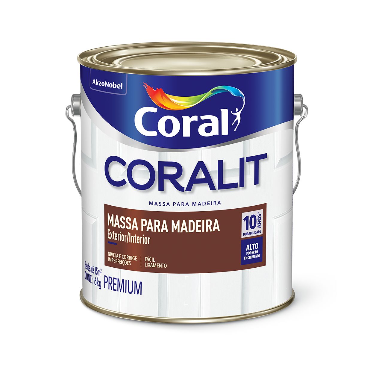 Coralit Massa para Madeira