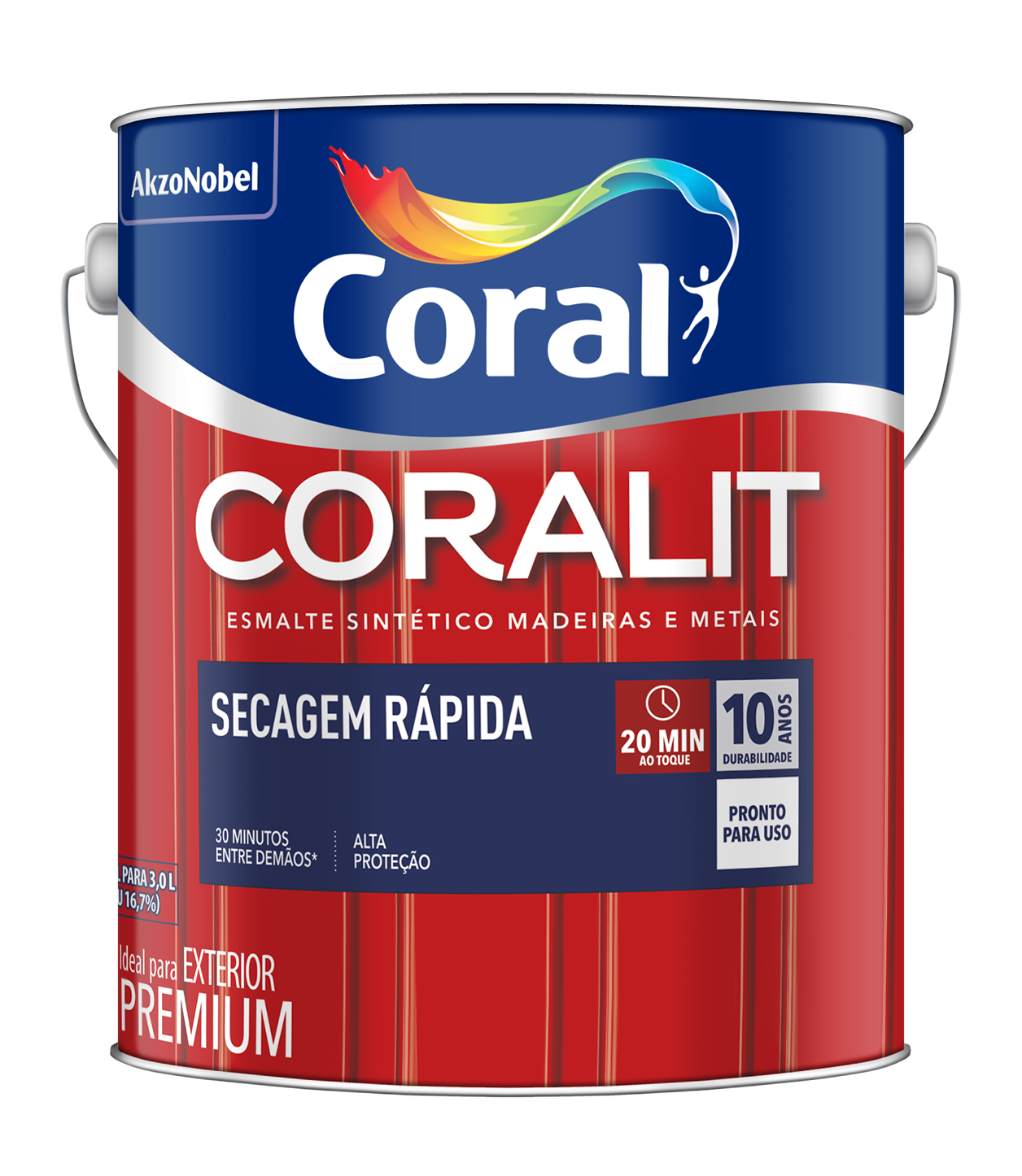 Coralit Secagem Rápida Brilhante