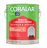 Coralar Esmalte + Secagem Rápida Fosco