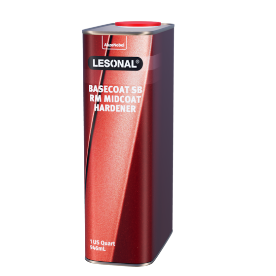 Lesonal Basecoat SB Ready Mix Mid-Coat Hardener 1 US Quart