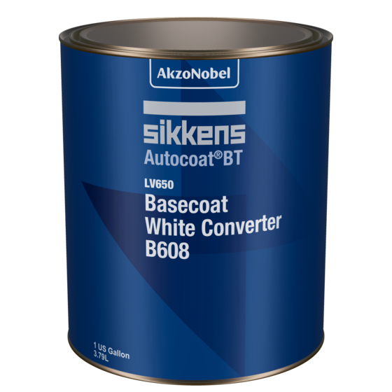 Sikkens Autocoat BT LV650 B608 Basecoat White Converter 3.75 US Gallons