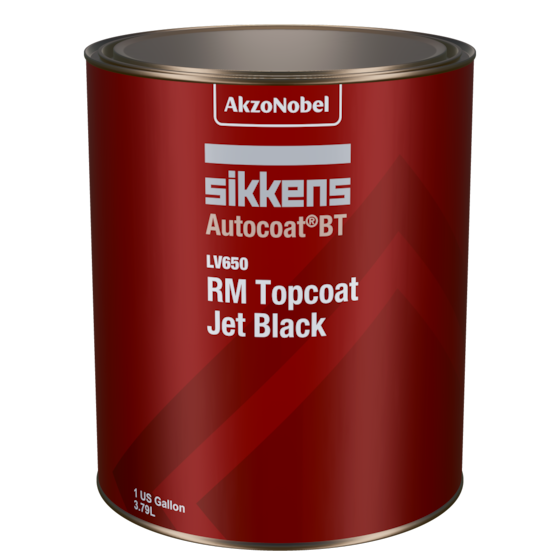 Sikkens Autocoat BT LV650 RM Topcoat Jet Black 1 US Gallon