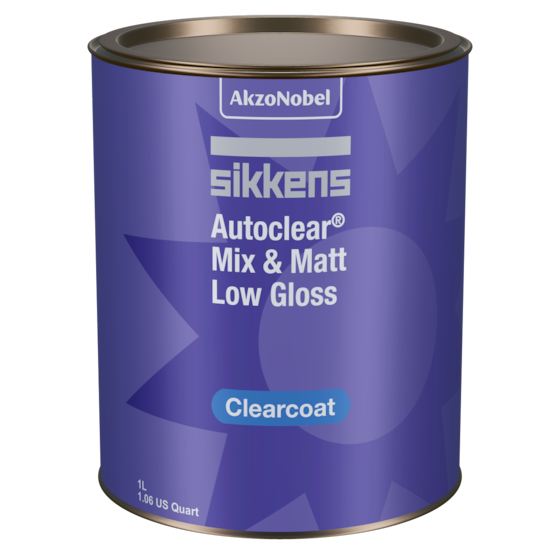 Win & Sons Type Akitani オールインワン Sikkens Autoclear® Mix & Matt Low Gloss 1L