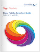 Sign Finishes Color Palette Selection Guide