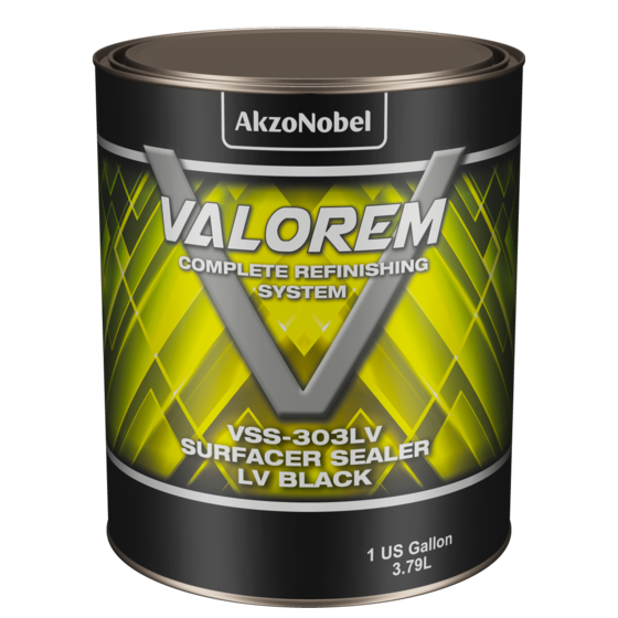 Valorem VSS-303LV Surfacer Sealer LV Blak NA 1 US Gallon