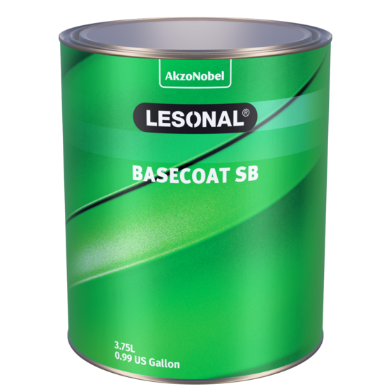 Lesonal Basecoat SB 23 Deep Black 3.75L