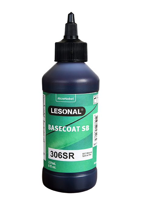 Lessonal Sb Color Wheel Lesonal Basecoat SB 306SR Midcoat Special Red 8 oz