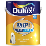 多乐士劲护无添加竹炭瓷洁抗菌5合1墙面漆